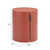 Mesa Lateral Exterior Bayu - Natural