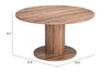 Mesa de Comedor Vault - Nogal