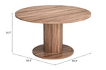 Mesa de Comedor Vault - Nogal