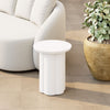 Mesa Lateral Exterior Kogur - Blanco