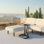 Mesa Lateral Exterior Friss - Negro