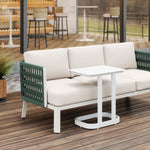 Mesa Lateral Exterior Friss - Blanco