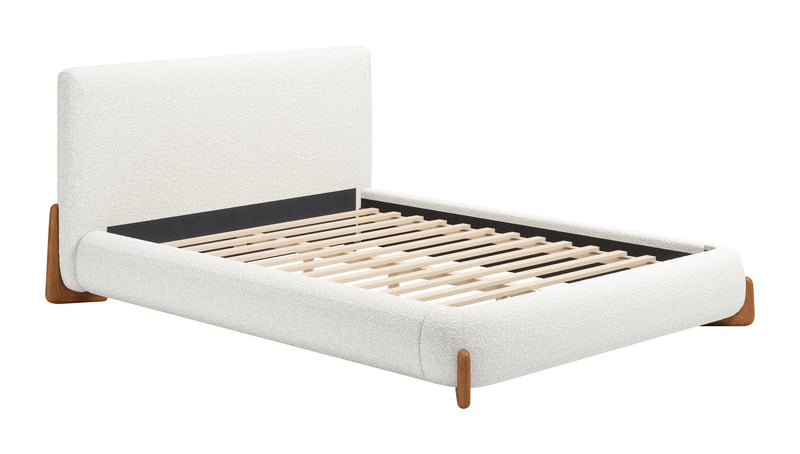 Cama Queen Size Baris - Blanco