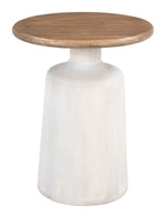 Mesa Lateral Goblet - Blanco