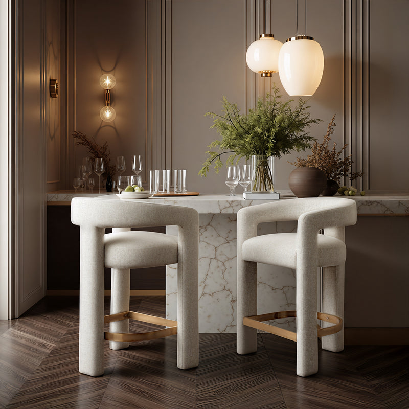 Banco de Barra Saiko - Beige