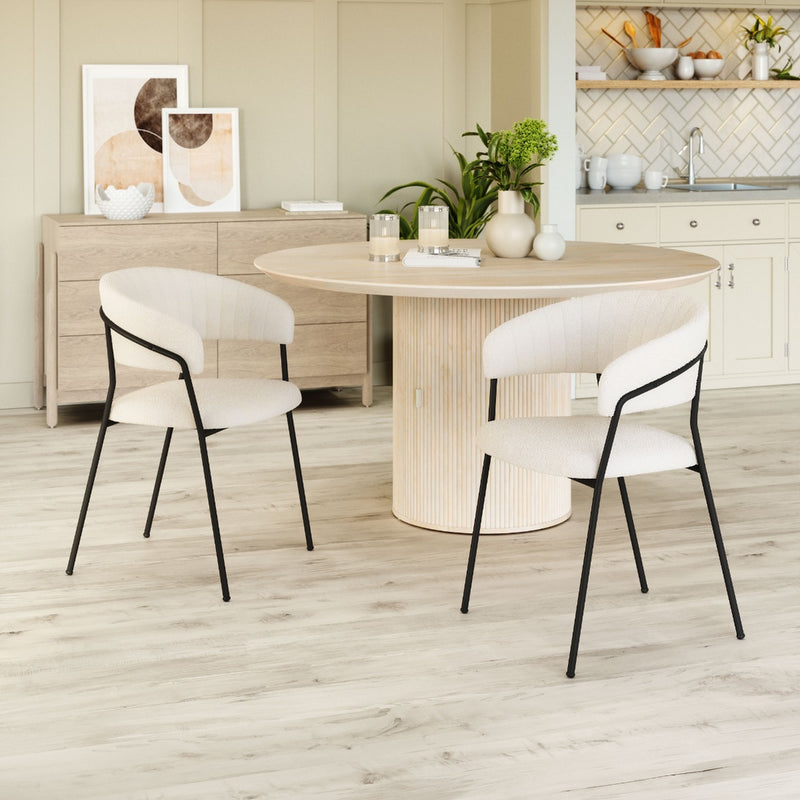 Silla de Comedor Josephine - Blanco