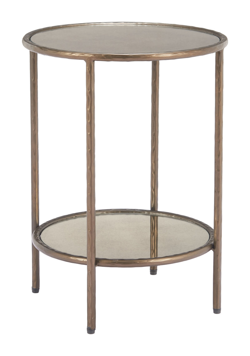 Mesa Lateral Anelli - Bronce