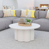 Mesa de Centro Exterior Palmier - Blanco
