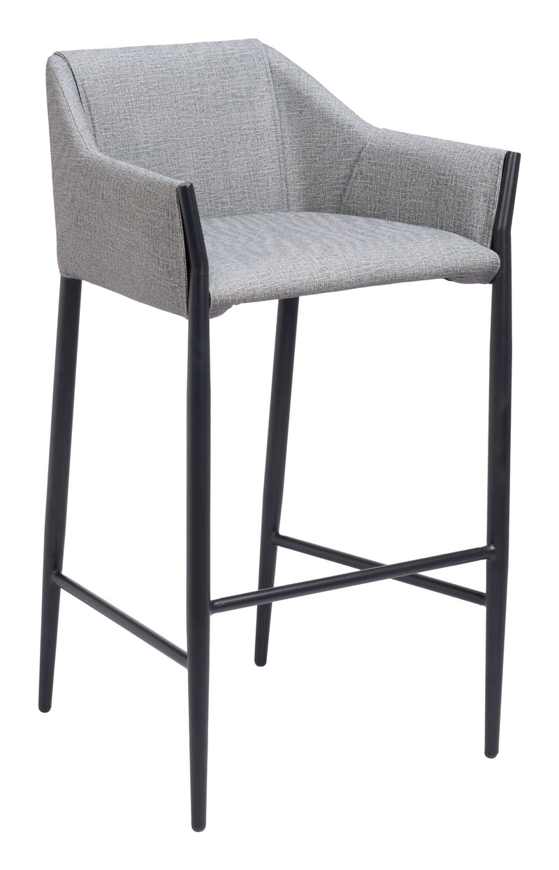 Banco de Barra Andover - Gris