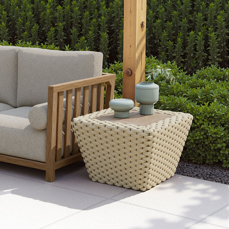 Mesa de Centro Exterior Antul - Blanco