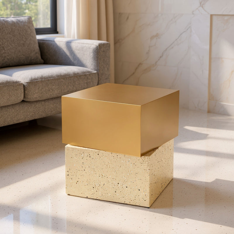 Mesa Lateral Cinza - Dorado