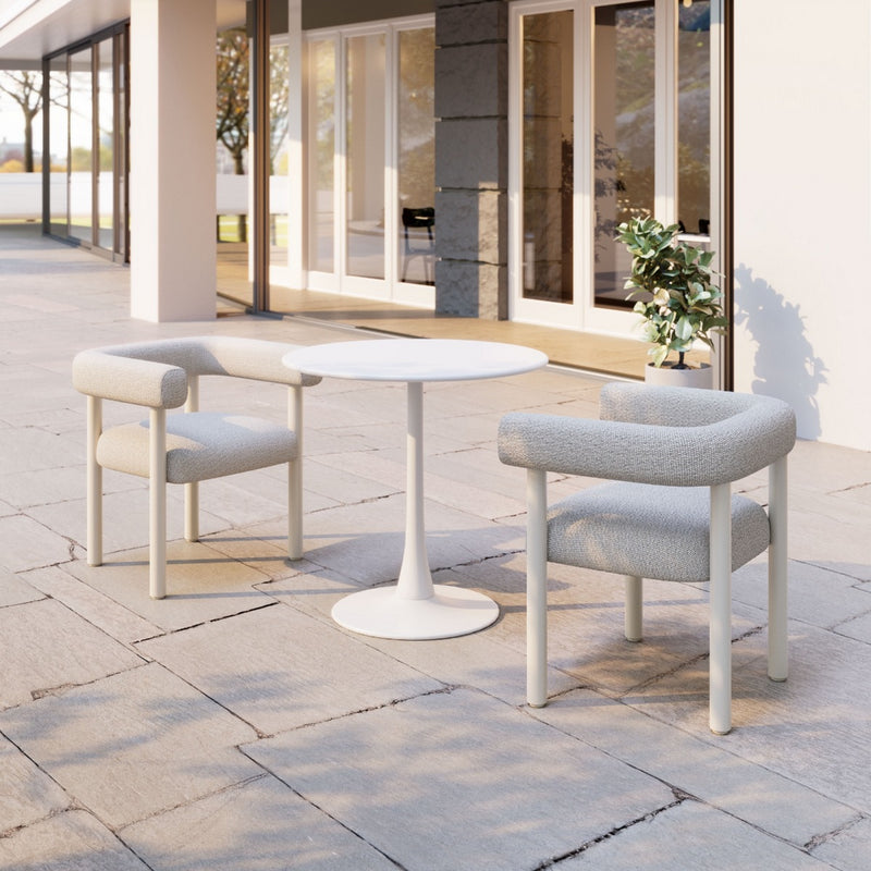 Mesa de Comedor Exterior Soleil - Blanco