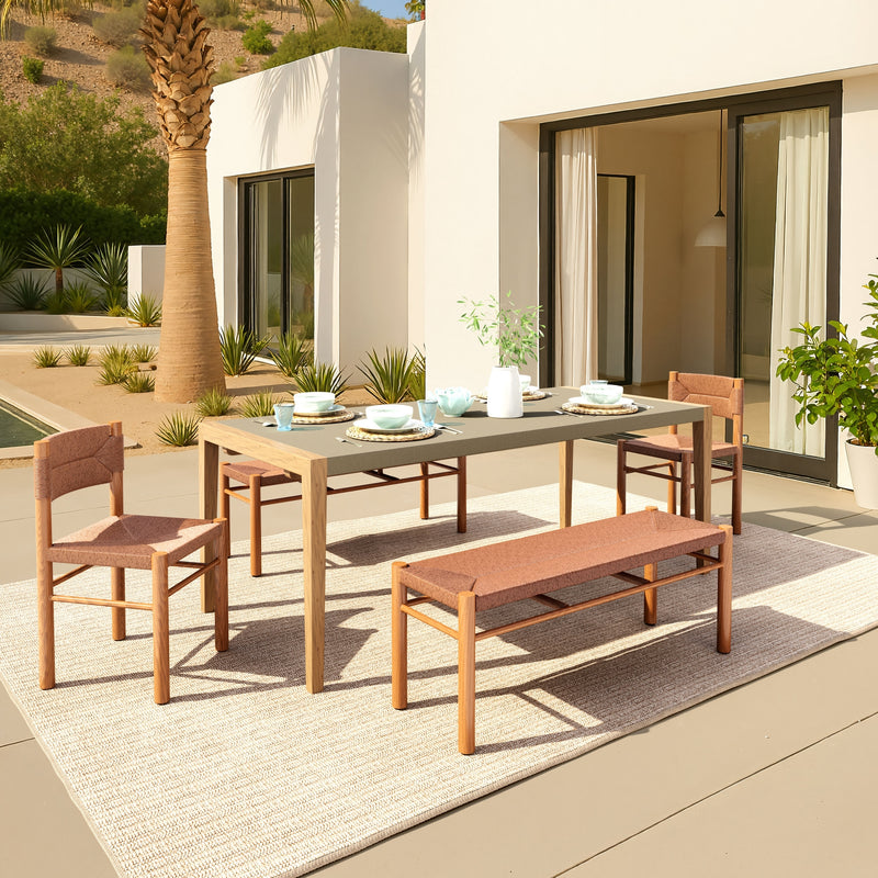 Mesa de Comedor Exterior Kata - Natural
