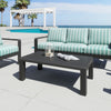 Mesa de Centro Exterior Rolig - Negro