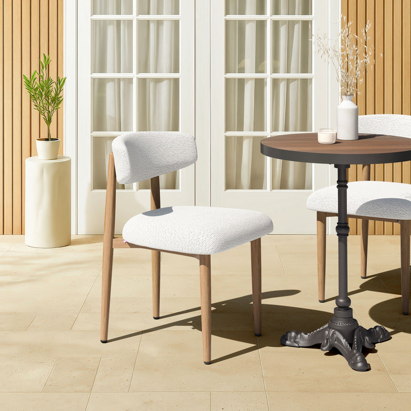 Silla Bege - Blanco