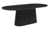 Mesa de Comedor Sulco - Negro