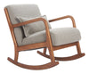 Sillon Mecedora Hady - Gris