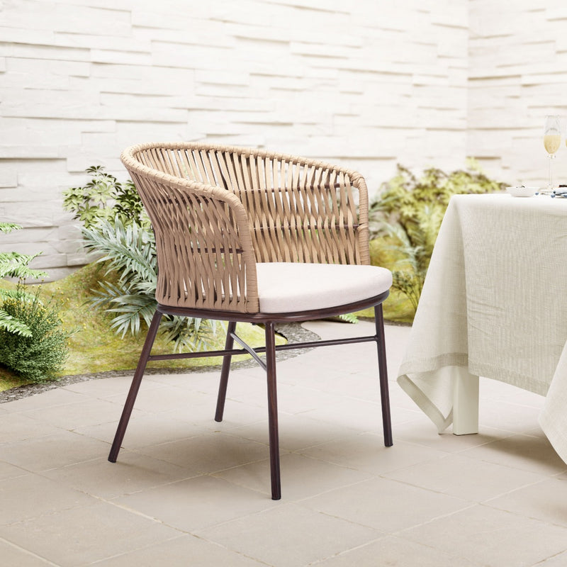 Silla de Comedor Exterior Freycinet - Bambu