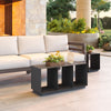 Mesa de Centro Exterior Kokos - Negro