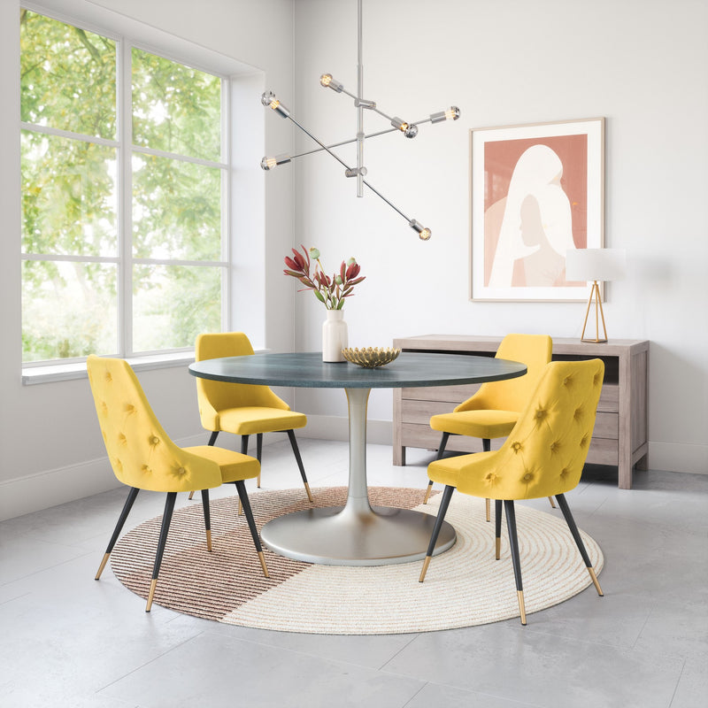 Mesa de Comedor Metropolis 2 - Plateado