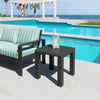 Mesa Lateral Exterior Rolig - Negro