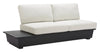 Love Seat Exterior Tien - Negro