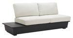Love Seat Exterior Tien - Negro