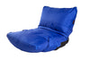 Sillon Puff Print - Azul