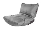 Sillon Puff Print - Gris