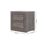 Set de 2 Buros Aurora - Gris