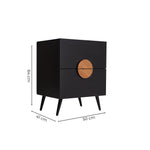 Set de 2 Buros Lumi - Negro