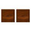 Set de 2 Buros Burella - Nogal