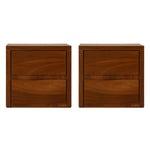 Set de 2 Buros Burella - Nogal