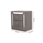 Set de 2 Buros Emilia - Gris