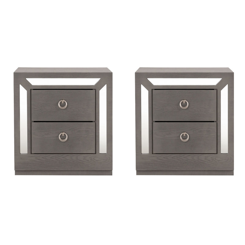 Set de 2 Buros Emilia - Gris