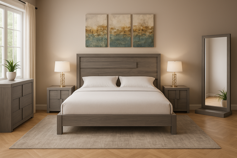 Set de 2 Buros Jazz - Gris