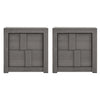 Set de 2 Buros Jazz - Gris