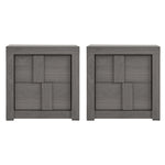 Set de 2 Buros Jazz - Gris