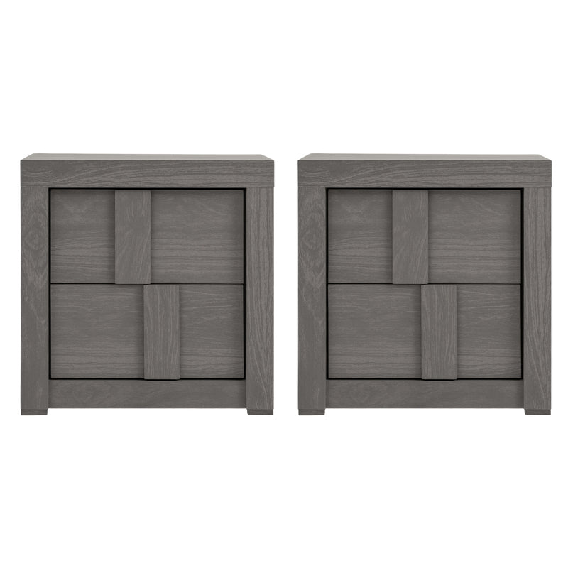 Set de 2 Buros Jazz - Gris