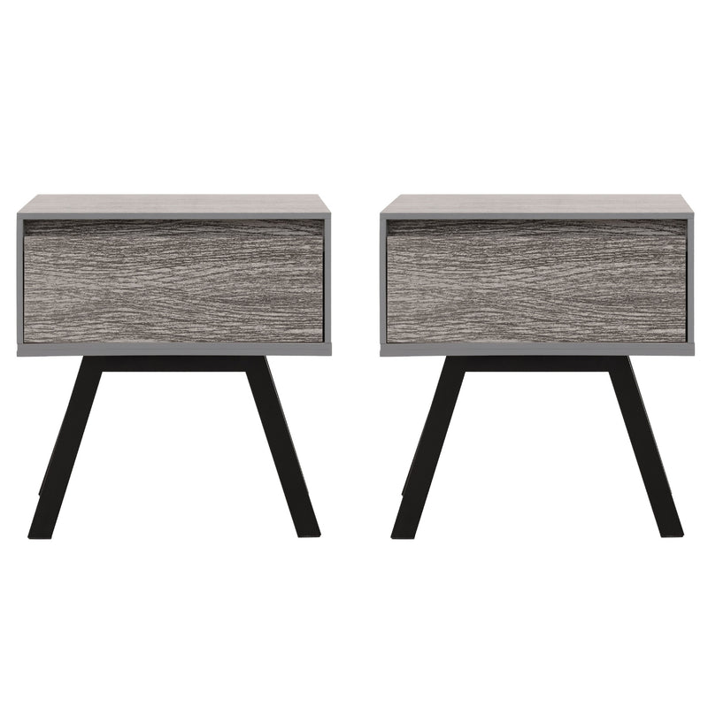 Set de 2 Buros Patricia - Gris