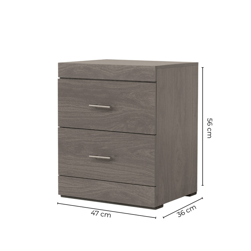 Set de 2 Buros Kirena - Gris