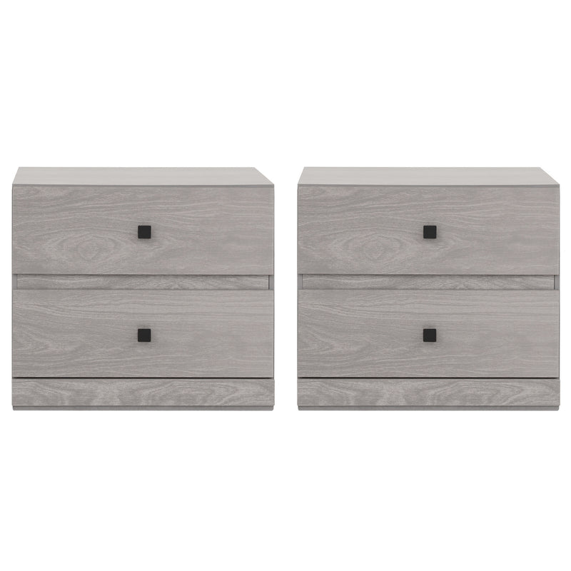 Set de 2 Buros Louis - Gris
