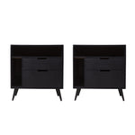 Set de 2 Buros Eli - Negro
