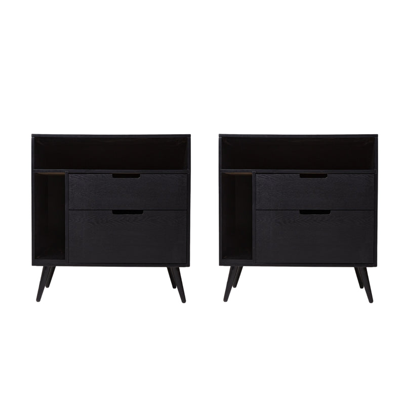 Set de 2 Buros Eli - Negro