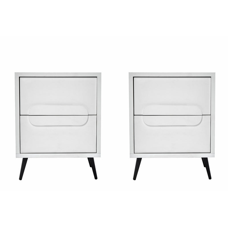 Set de 2 Buros Lorea - Blanco y Negro