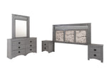 Set de 2 Buros Francia - Gris