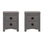 Set de 2 Buros Francia - Gris