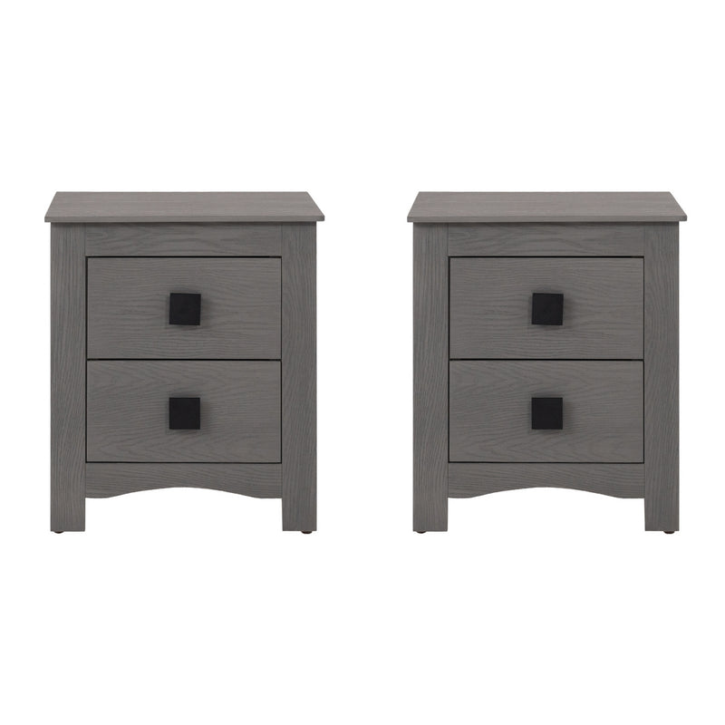 Set de 2 Buros Francia - Gris