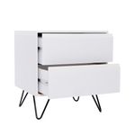 Set de 2 Buros Nixy - Blanco y Negro