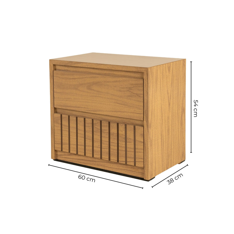 Set de 2 Buros Katir - Natural